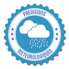 Logo prévisions météorologiques.