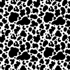 Abstract print animal seamless pattern