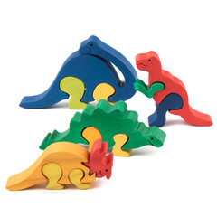 wooden dino toys