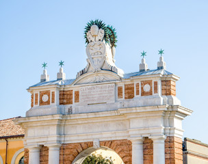 Clemente Pope Ganganelli  arc Santarcangelo di Romagna