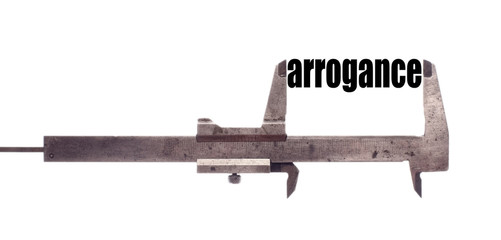 Small arrogance concept