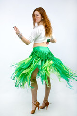 girl in dance