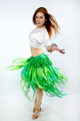 girl in dance