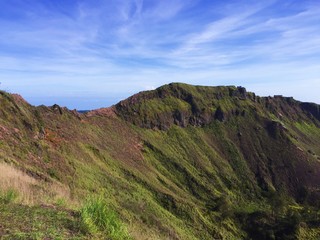 Caldera of Batur volcano, Bali, Indonesia