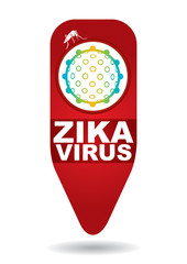 Zika Virus with mosquitoe.