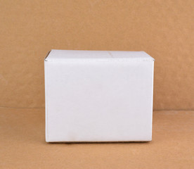 White paper box