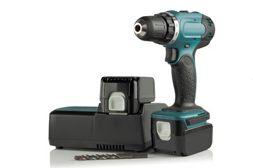 Rechargeable and cordless drill