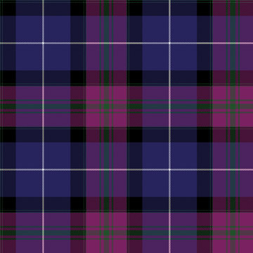 Pride of scotland tartan fabric texture pattern seamless