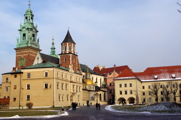 Fototapeta na wymiar kraków - Kaplica Zygmuntowska na Wawelu