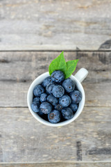 fresh blueberries