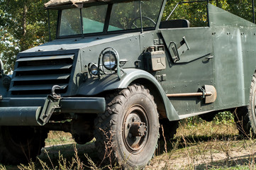 vintage military truck