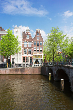 street of   Amsterdam, Holland
