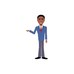 African American black-man