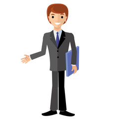  flat-businessman
