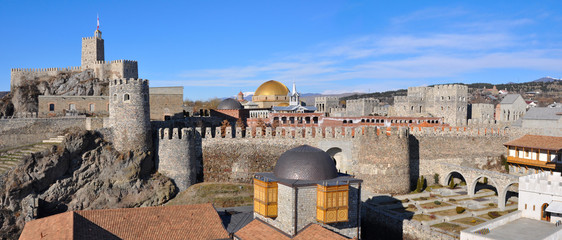 Panoramic view of Akhaltsikhe Castle.