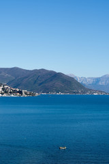 Beautiful landscape of the adriatic sea islands