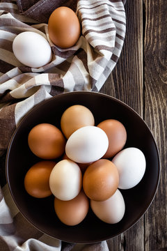 rustic easter eggs