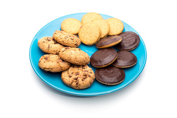 Cookies on plate