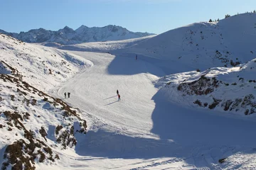 Poster Le Collet d'Allevard chaine de Belledonne Grenoble ski france © into the wild