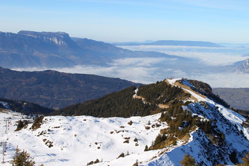 Collet d'Allevard, Isère, Grenoble, France