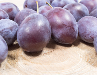 Purple plum.