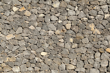 Background of grey Stone wall