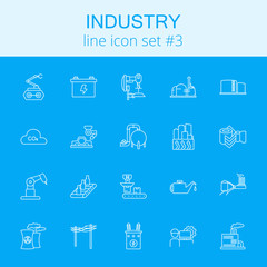 Industry icon set.