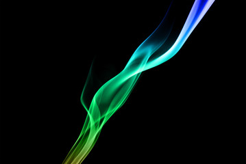 Obraz premium abstraction and smoke