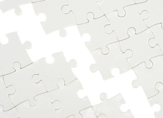 Fototapeta premium puzzle with missing piece