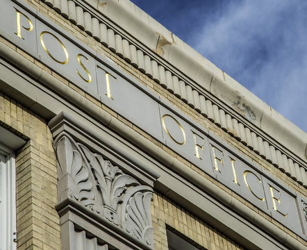 Historic Post Office Building In Downtown Bend, Oregon