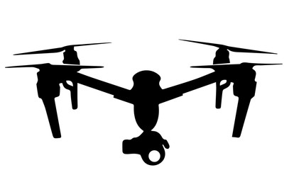 Fototapeta na wymiar Drone logo