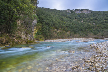 Fototapeta na wymiar rivière Ibie en Ardèche