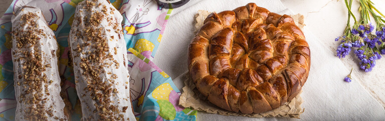 Easter celebration table