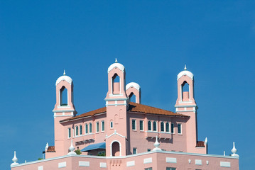 Towers above Don Cesar Hotel