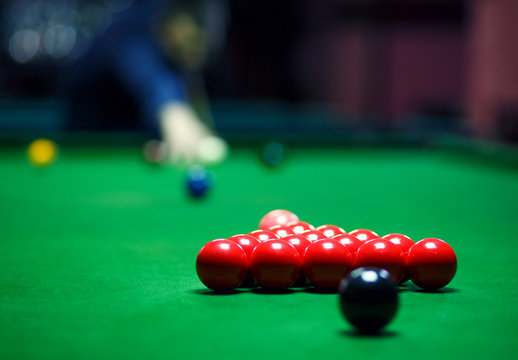 Ball And Snooker Player