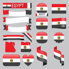 egypt flags