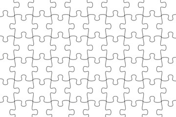 weißes Puzzle Hintergrund,Puzzleteile