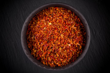 Crushed red chili pepper