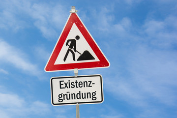 Schild 77 - Existenzgründung