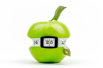 Small waist green apple