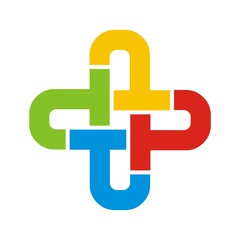 Obraz premium p cross logo