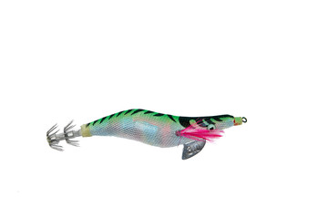 Fishing bait isolated on white background
