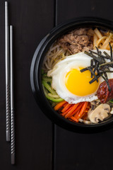 Korean bibimbap