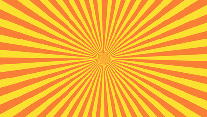 yellow and orange starburst background