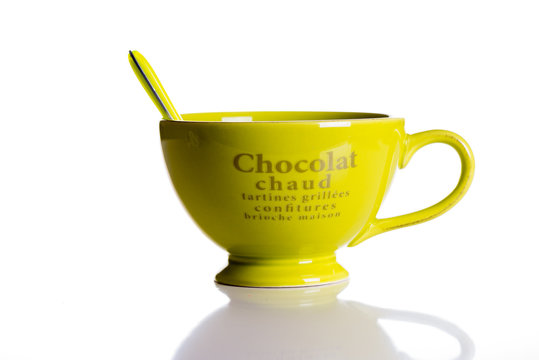 Green Jumbo Chocolate Mug