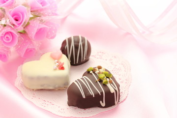 ハートのチョコレート