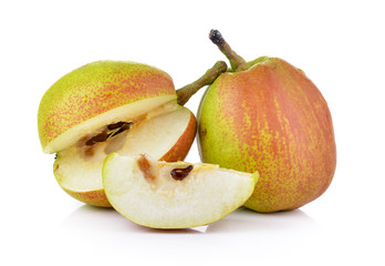 pear on white background