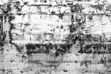 Brick texture with scratches and cracks