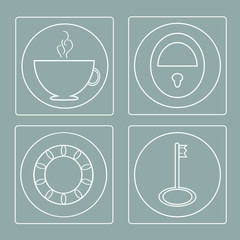 Set signs and symbols