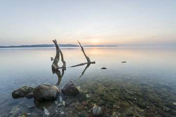 sunset on the Baltic Sea